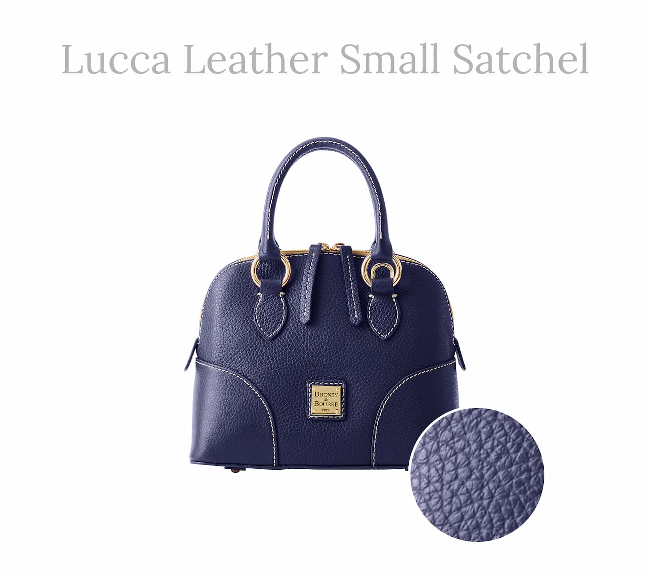 Lucca Leather Small Satchel