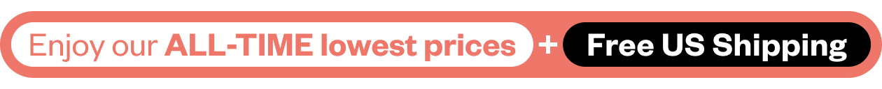 D+ Save up to 30% + Free Shipping on 3+ Items