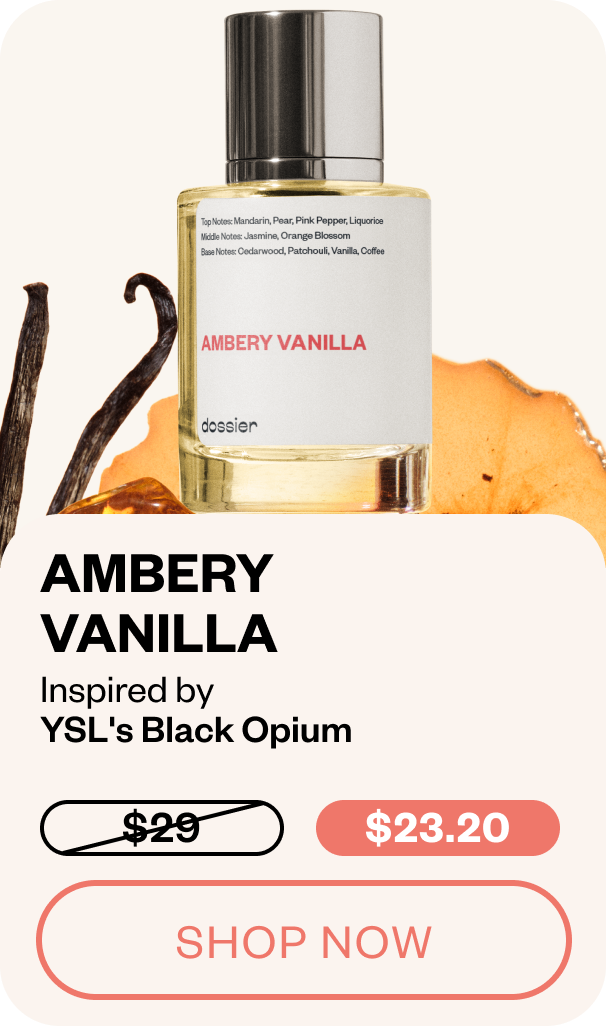 Ambery Vanilla - Inspired by YSL's Black Opium