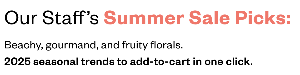 Our Staff's Summer Sale Picks