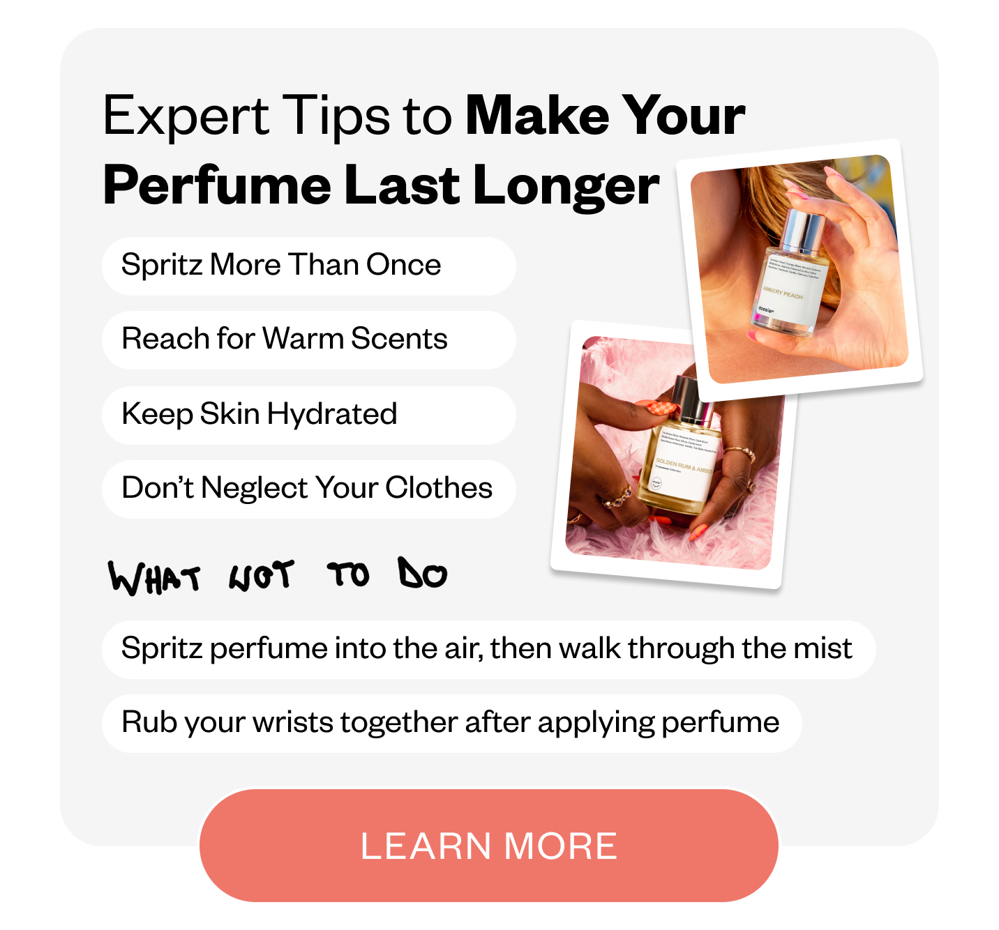 Expert Tips to Make Your Perfume Last Longer