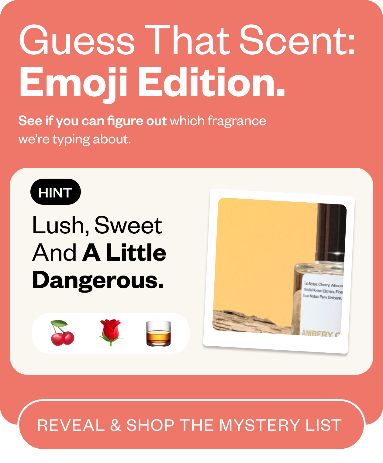 Lush, sweet & a little dangerous