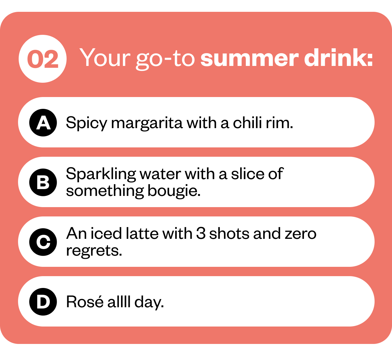 What's your go-to summer drink?