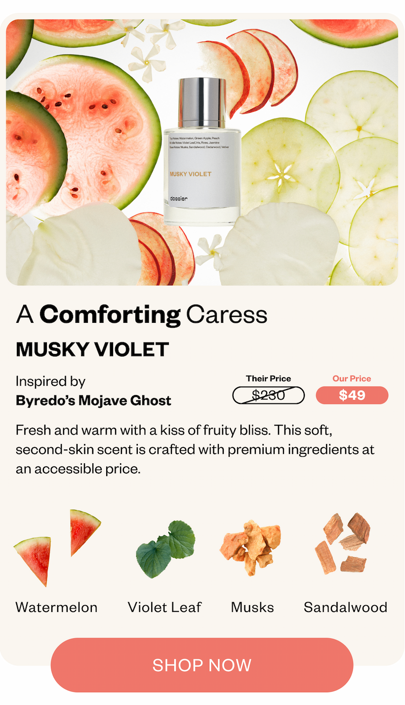 A Comforting Caress - Shop Musky Violet