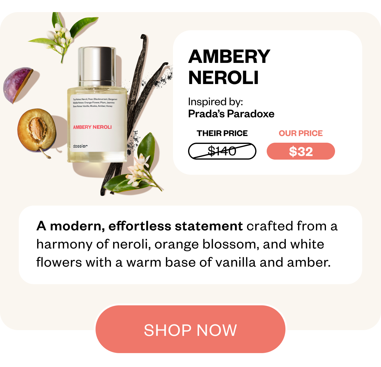 Ambery Neroli - Shop Now