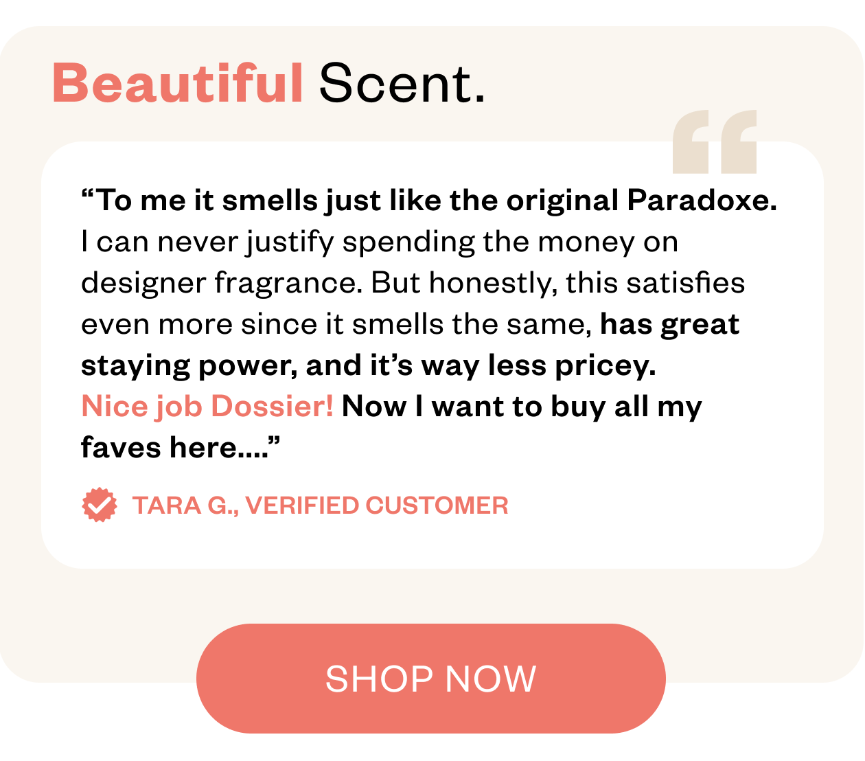 Beautiful Scent