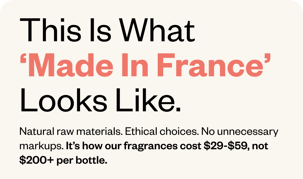 This is what "Made in France" looks like 