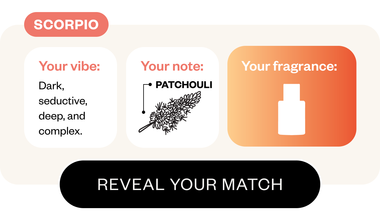 Scorpio - Note: Patchouli- Reveal Your Match
