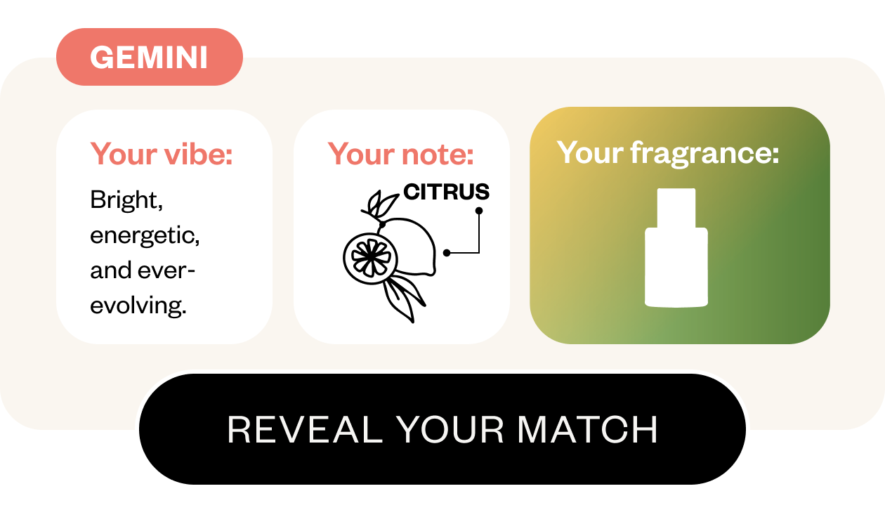 Gemini - Note: Citrus - Reveal Your Match
