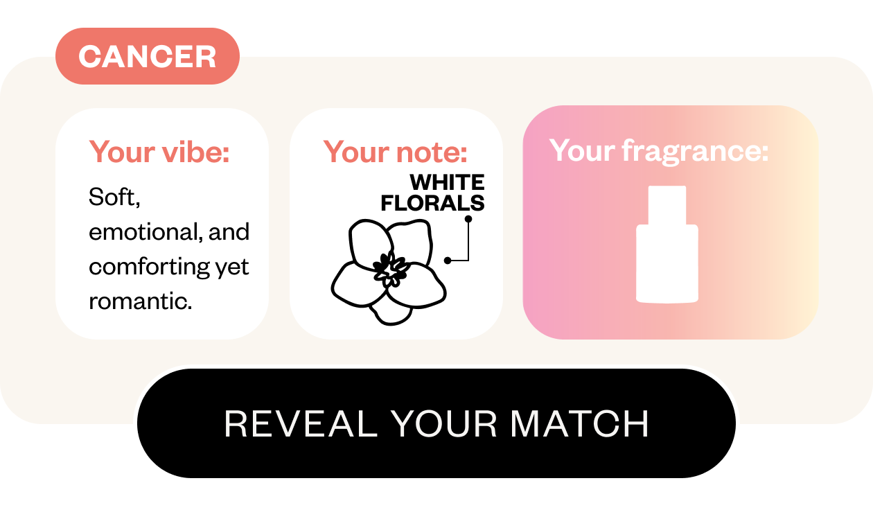 Cancer  - Note: White Florals- Reveal Your Match