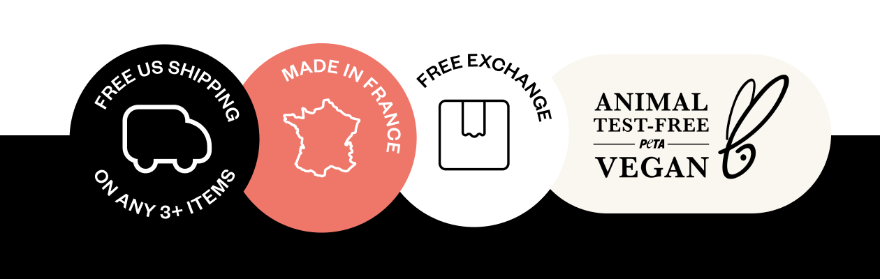 Free Shipping on 3+ Items, Made in France, Free Exchange