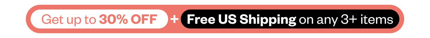 Join D+ & Save up to 30% + Free Shipping on 3+ Items