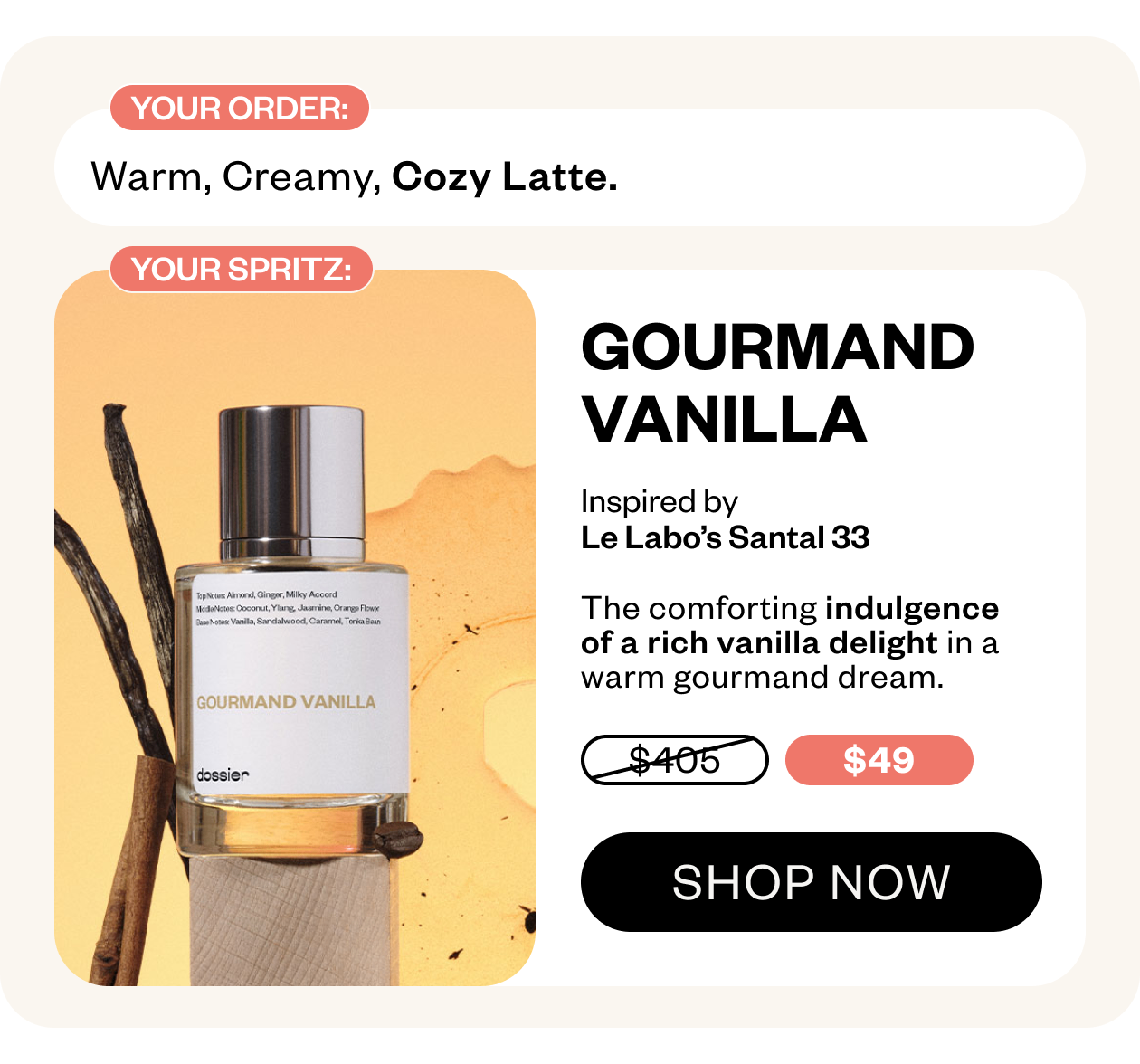 Gourmand Vanilla