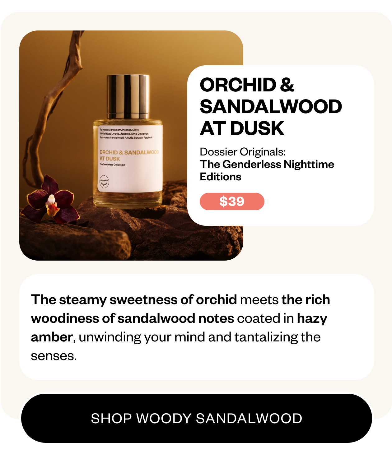 Orchid & Sandalwood at Dusk