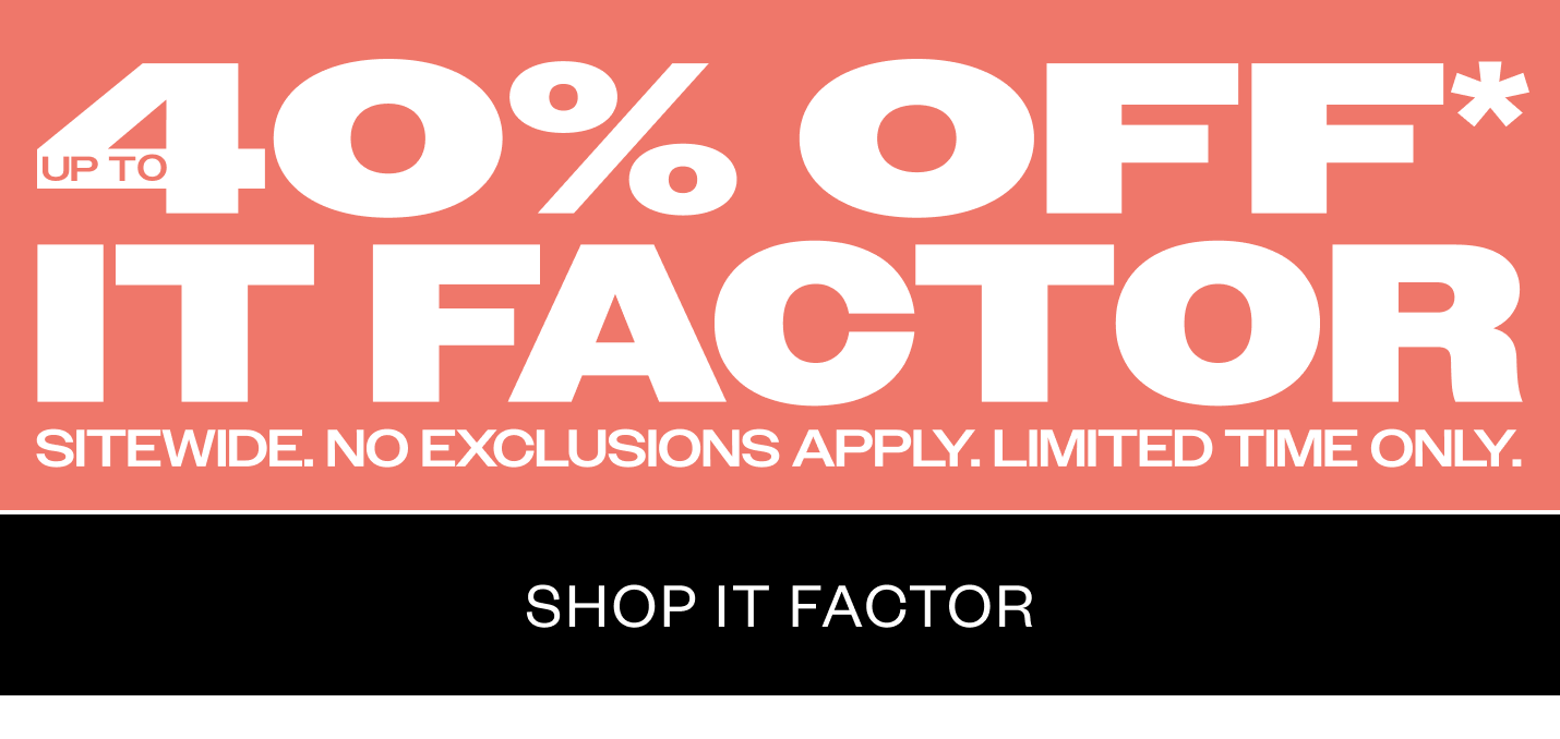 Early Black Friday: Up to 40% Off