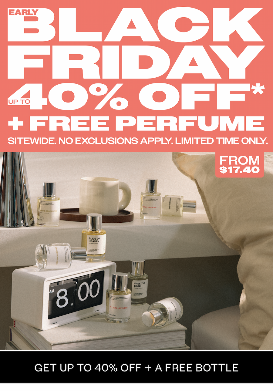 Early Black Friday: Up to 40% Off