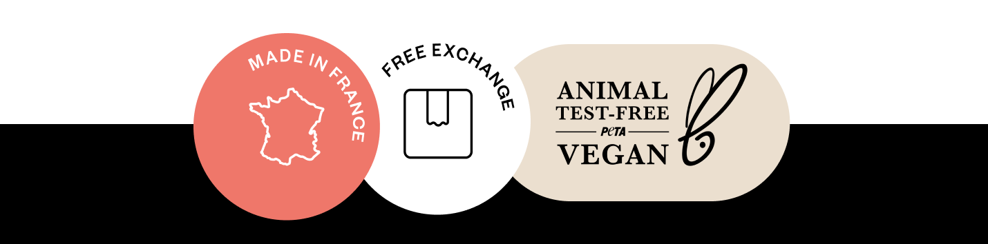 Products, Made in France, Vegan & Cruelty Free, Free Returns