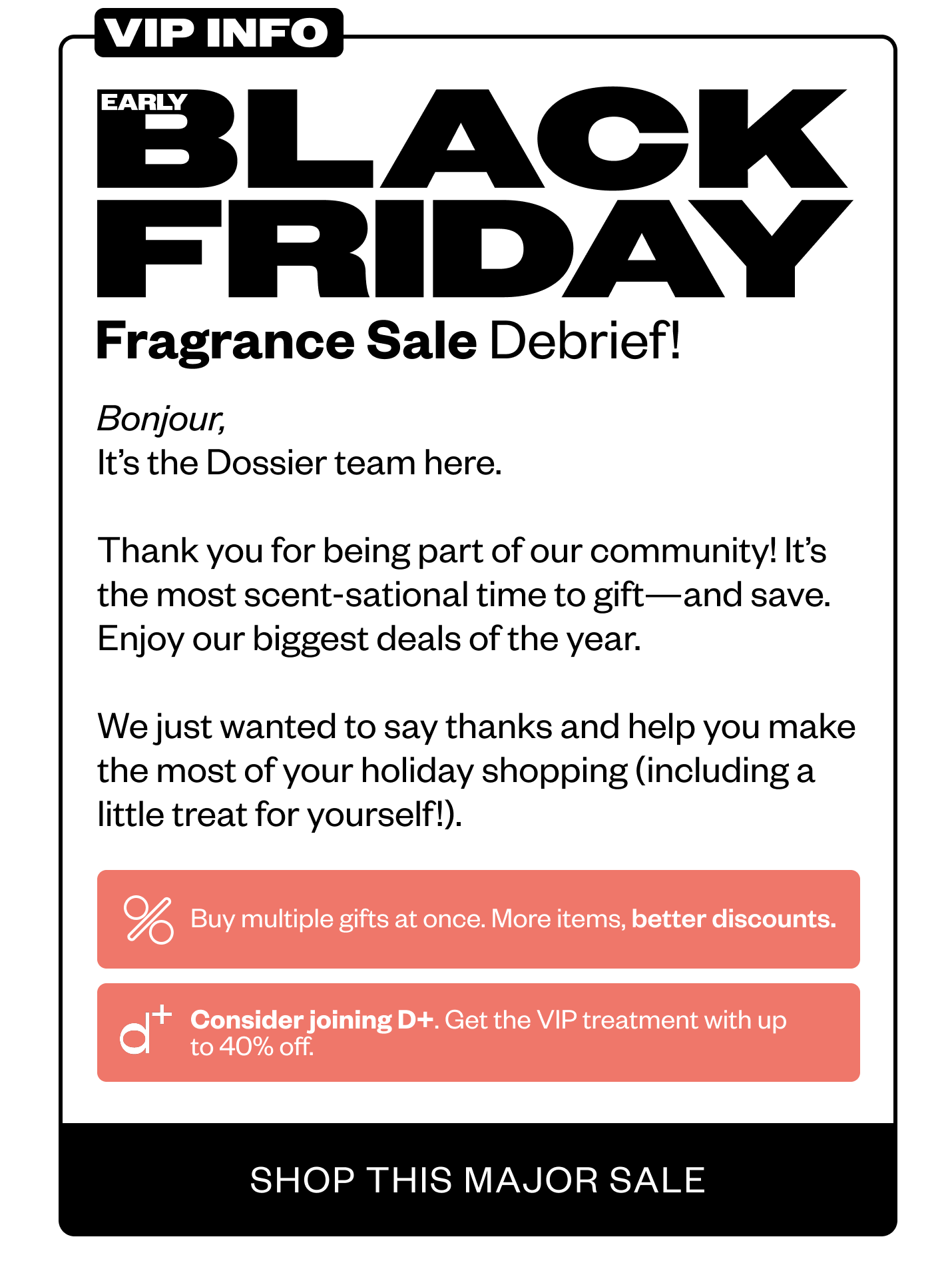 Sale Debrief - Stock up and save to get the best deal!