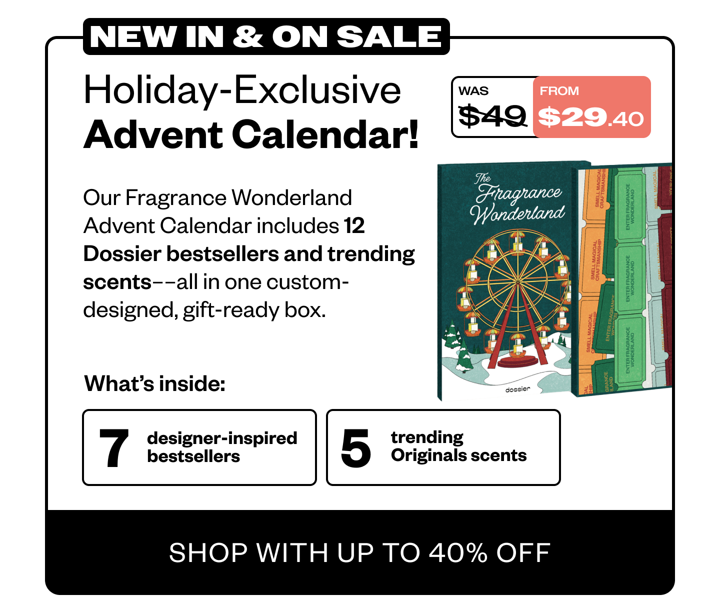 Holiday Advent Calendar Exclusive