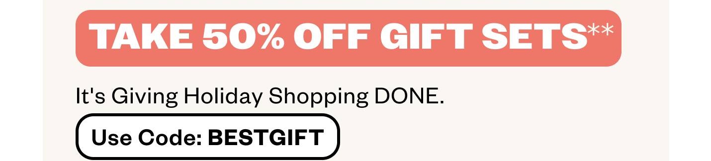 Only 24 hours left: Take 50% off select sets