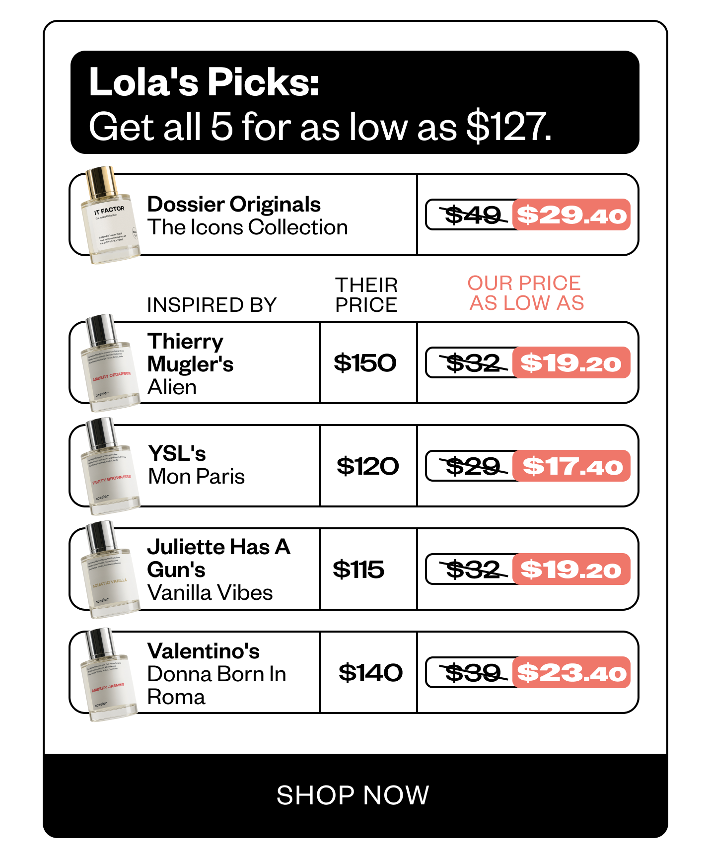 Shop Lola's Picks
