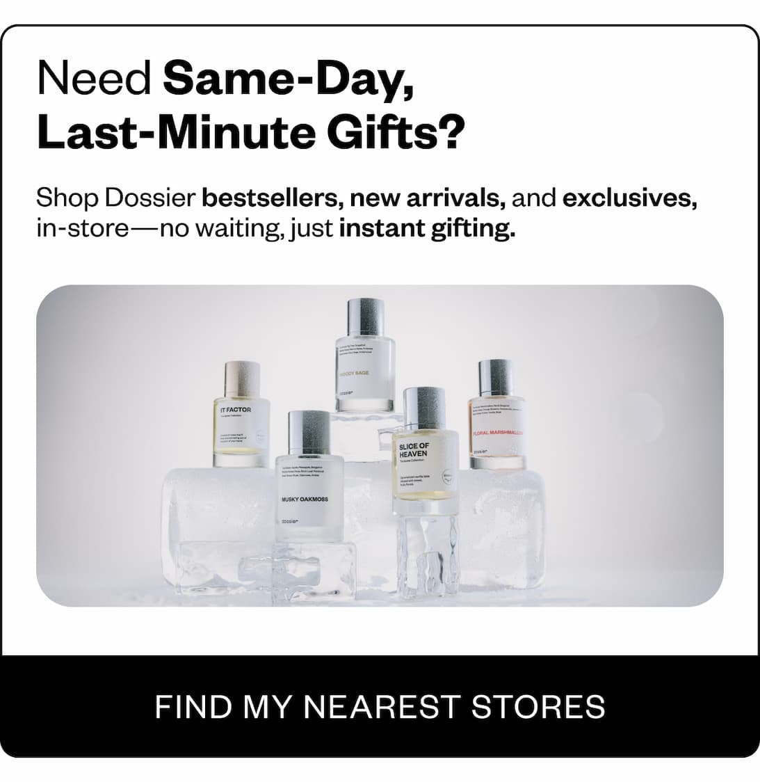 Get last minute gifts in stores