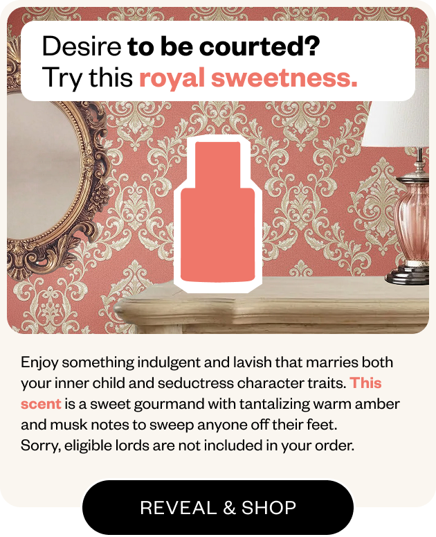 Desire to be courted?- try this scent.