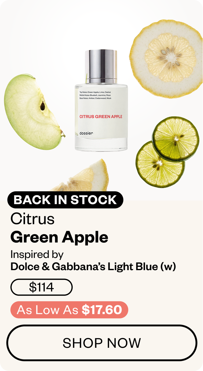 citrus Green Apple - Inspired by Dolce & Gabbana's Light Blue 