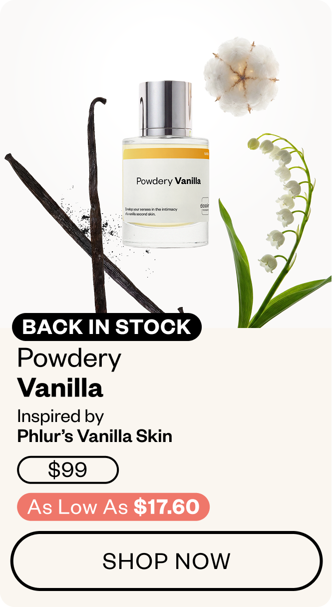 Powdery Vanilla- Inspired by Phlur's Vanilla Skin