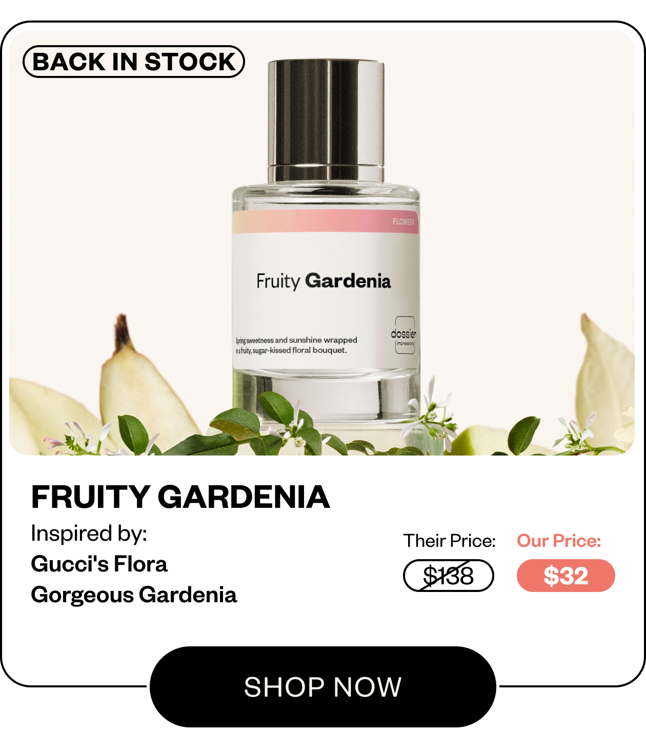 Back In Stock: Fruity Gardenia