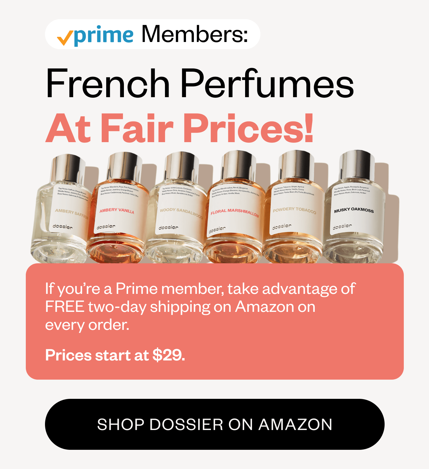 Prime Members: French Perfumes At Fair Prices!