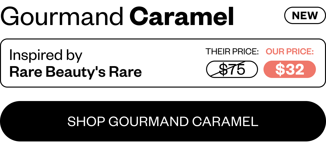 Gourmand caramel - Inspired by Rare