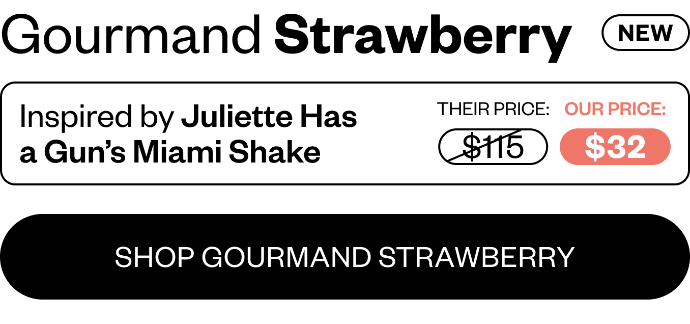 Gourmand Strawberry - Inspired by Miami Shake