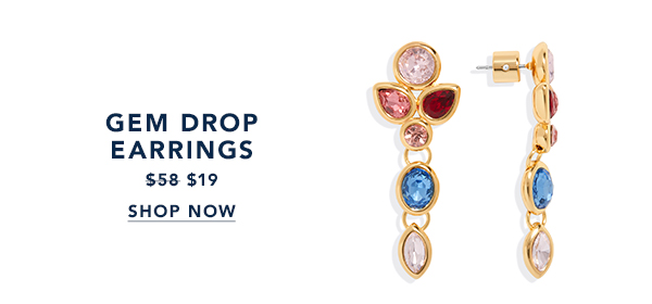 Gem Drop Earrings 