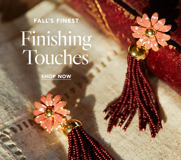 Fall's Finest: Finishing Touches