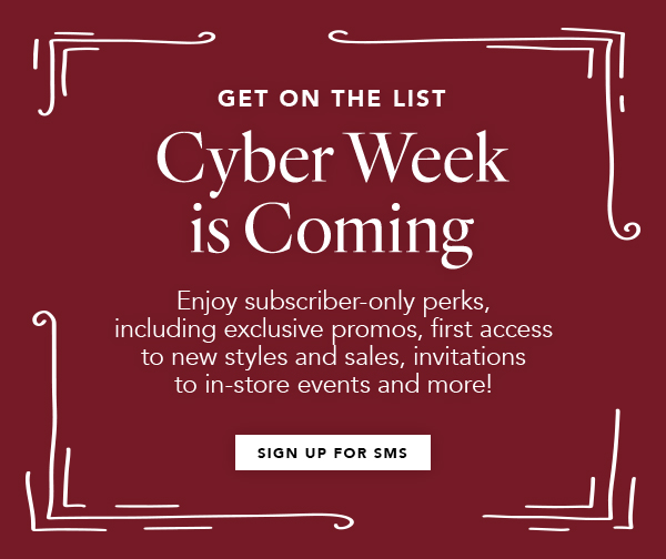 Get on the LIst: Cyber Week is Coming 