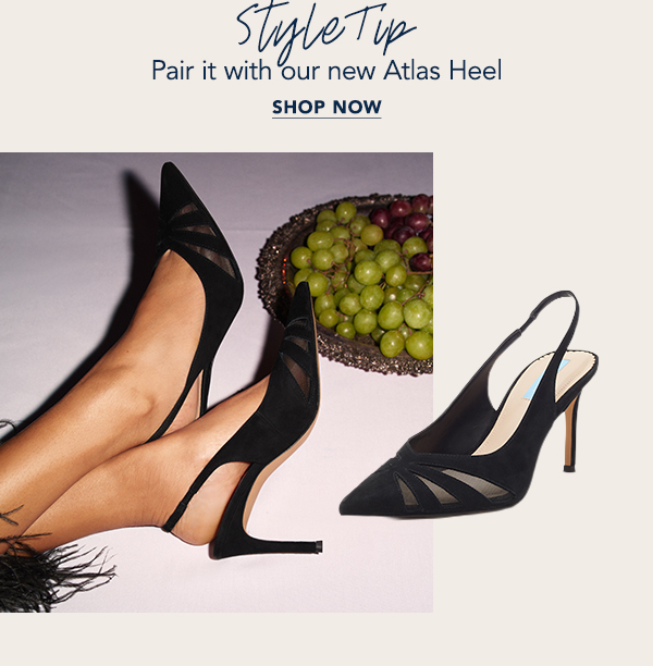 Style Tip: Pair it with our Atlas Heel