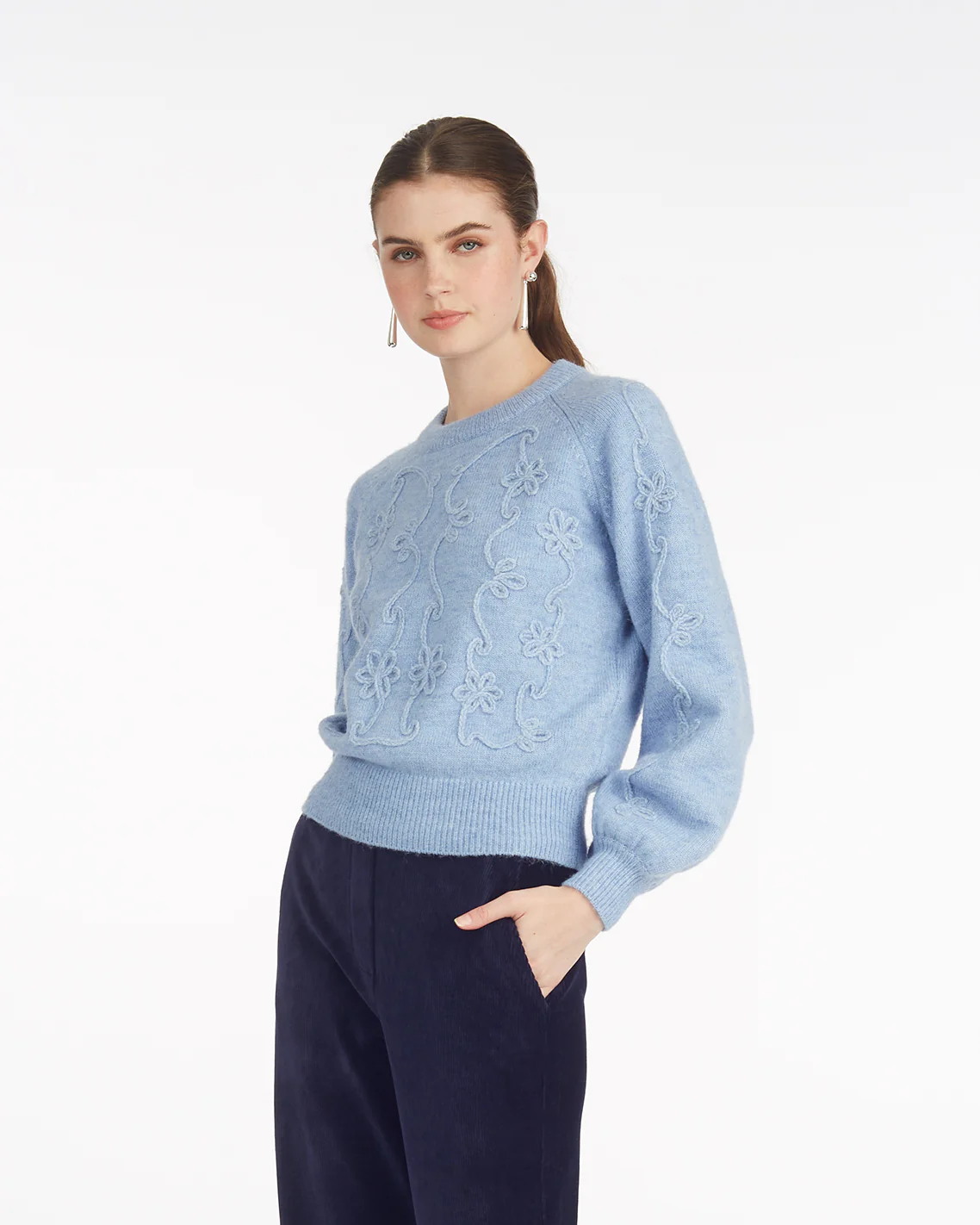 Image of Floral Sweater