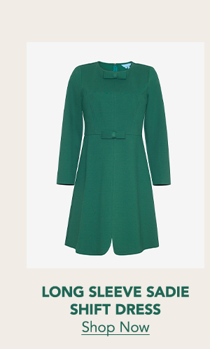 Long Sleeve Sadie Shift Dress