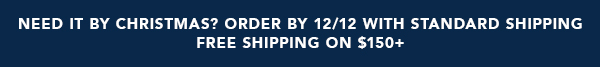 Free Shipping On Orders $150+*