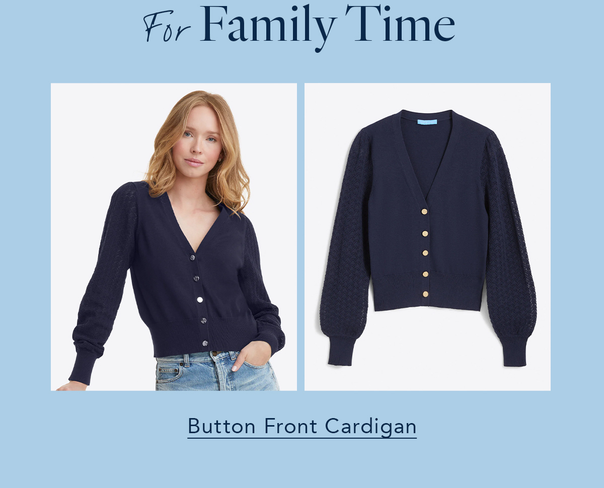 Button Front Cardigan 