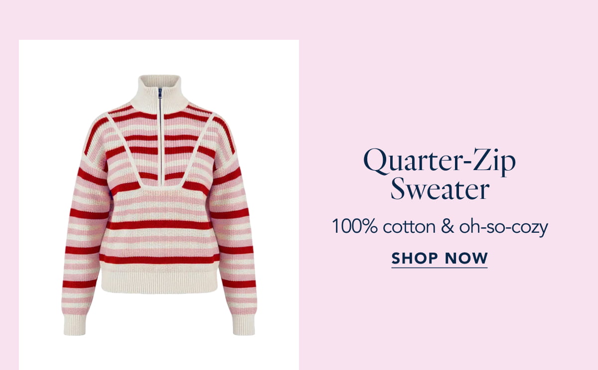 Quarter-Zip Sweater 