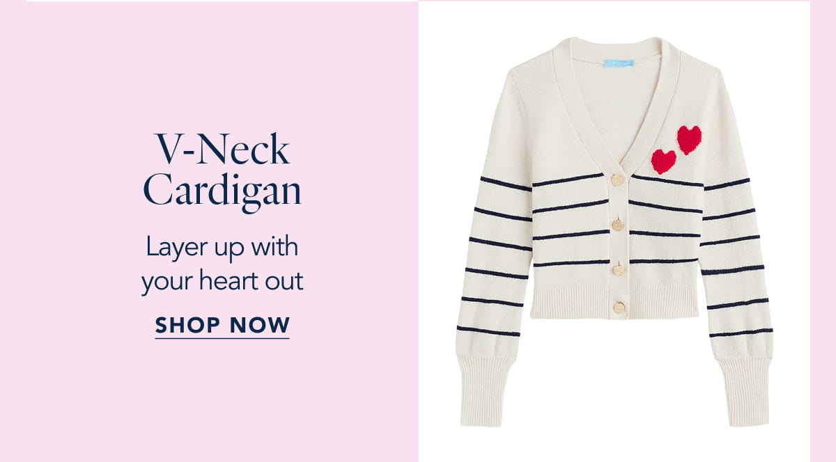 V-Neck Cardigan