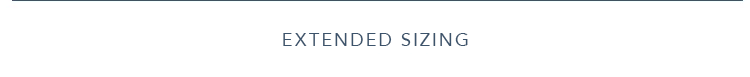 Shop Extended Sizes