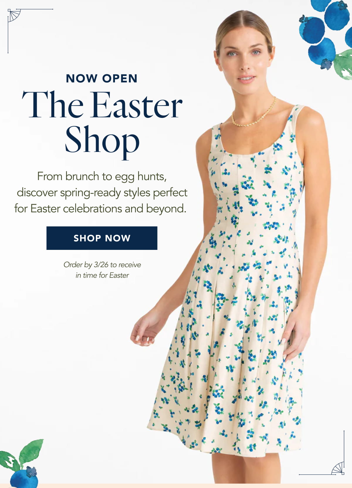 From brunch to egg hunts, discover spring-ready styles perfect for Easter celebrations and beyond.