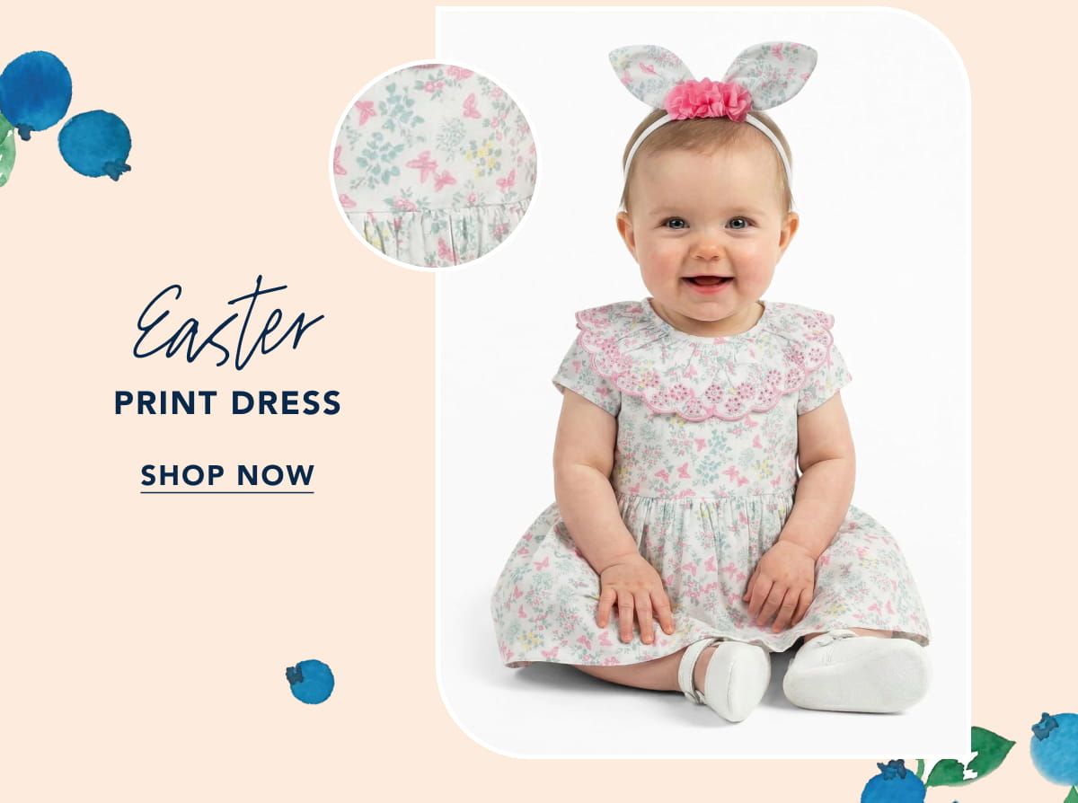 Easter Print Dress
