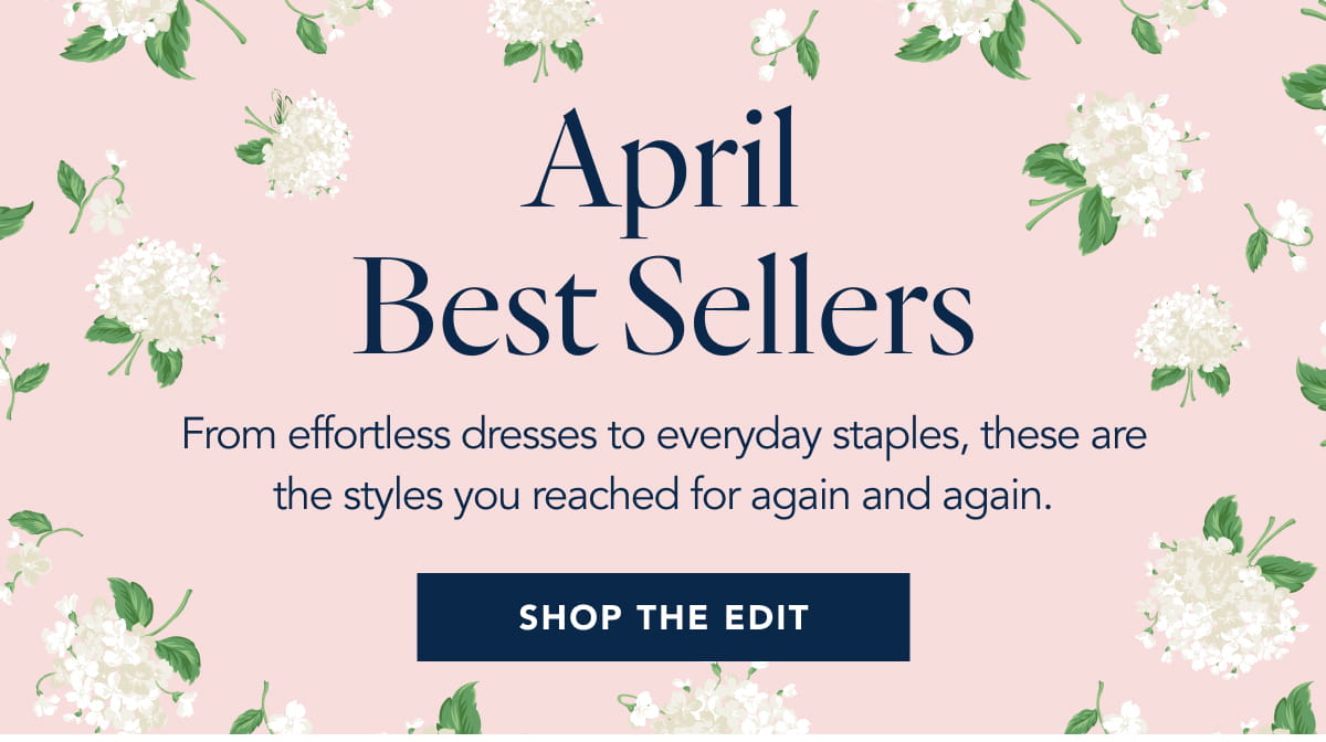 April Best Sellers 