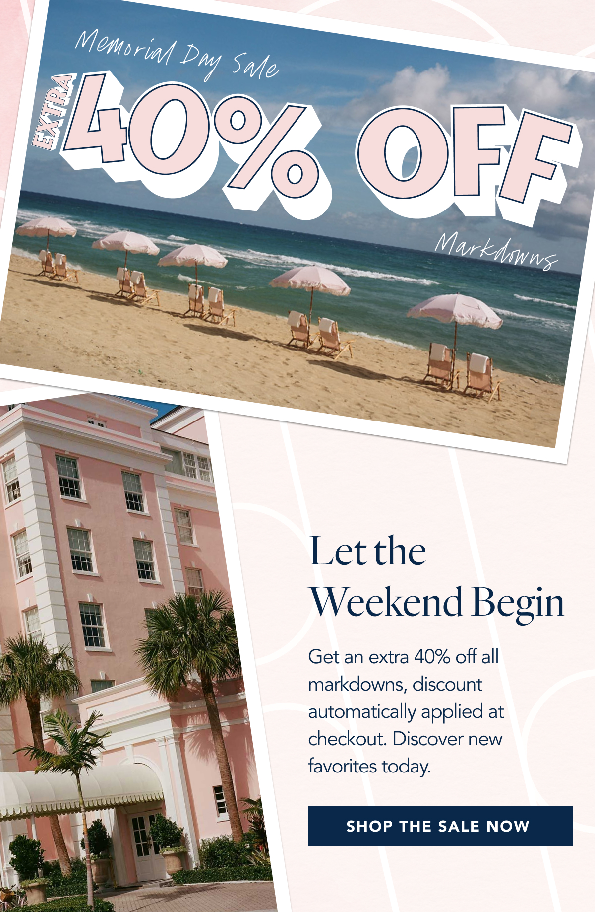 Extra 40% Off Markdowns