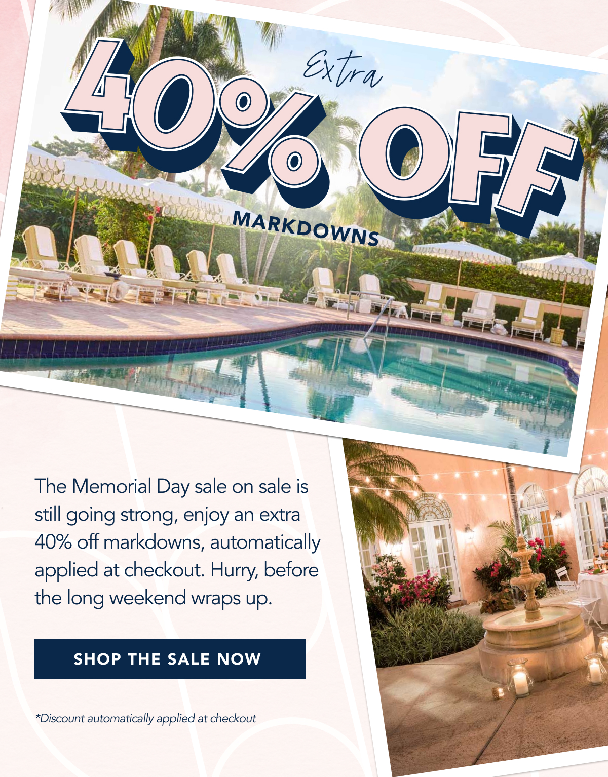 Extra 40% Off Markdowns