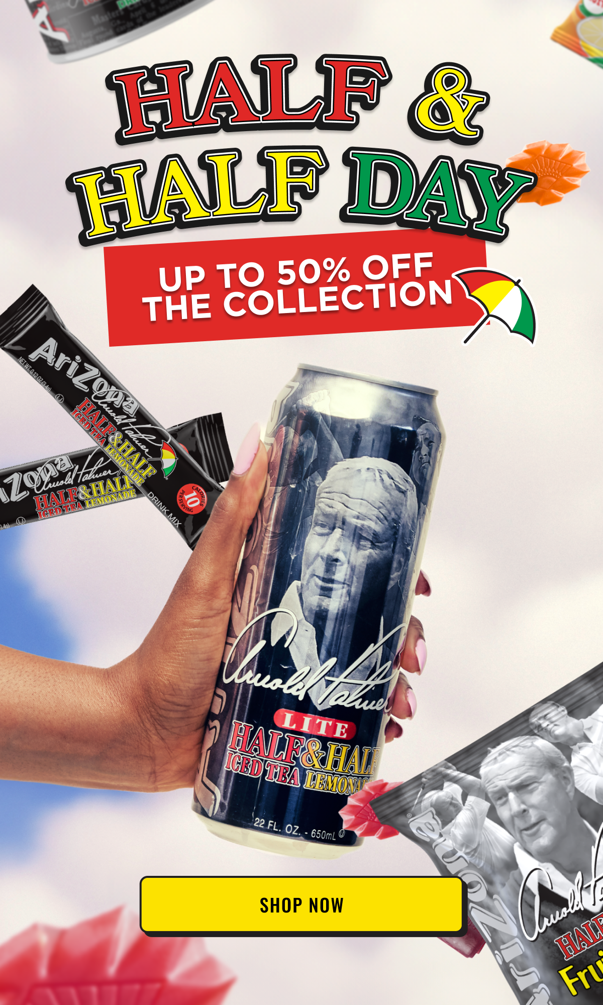 Half & Half Day Promo